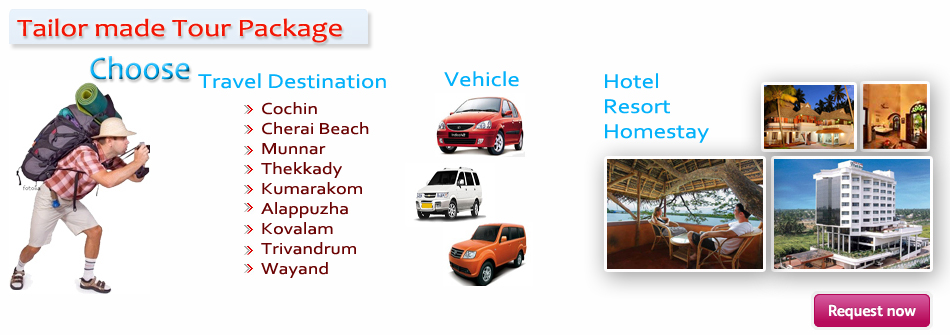 Kerala Tailor made Tour Package 